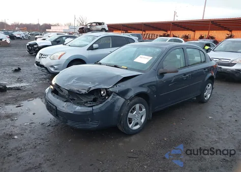 2008 Chevrolet Cobalt Ls из США, поврежденный, VIN 1G1AK58F687191682
